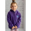 Mor Fermuarlı Polar Sweatshirt / Hırka (3-14 Yaş)