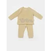 Babycosy Unisex Organik Kadife Alt Üst Takım (3-24 Ay )