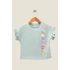 Baskılı Kız Çocuk T-Shirt ( 1-4 Yaş )