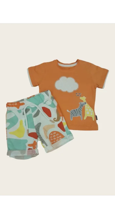 Family Erkek Şortlu Takım ( 6-24 Ay )