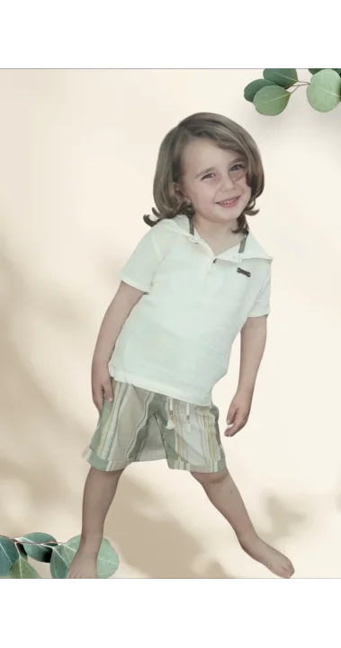 Erkek Çocuk Müslin 2li Takım