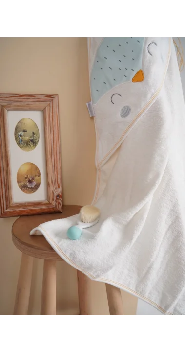 Penguen %100 Pamuk bebek Havlu (75x75cm)