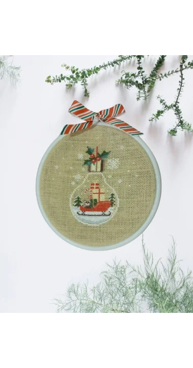 Yılbaşı Kızak Duvar Süsü