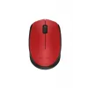 M171 USB Alıcılı Kablosuz Kompakt Mouse, Kırmızı 910-004641