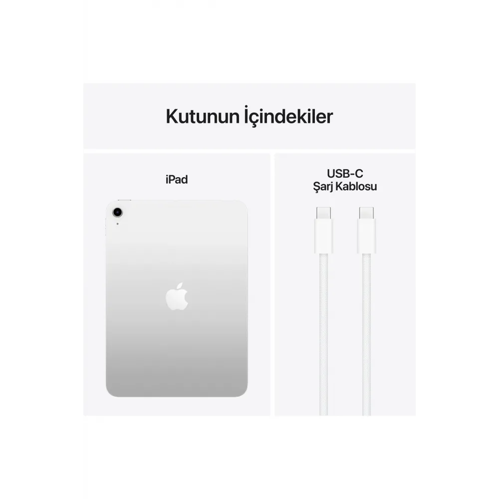 11 iPad Wi-Fi 128GB - Gümüş