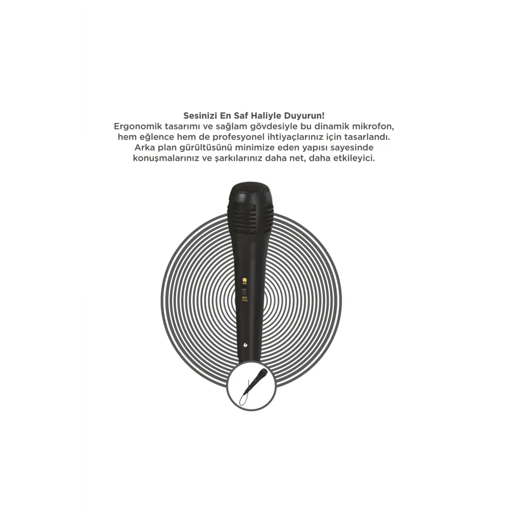 Bluetooth Hoparlör Rgb Işıklı Mikrofonlu Taşınabilir Speaker D41 Siyah