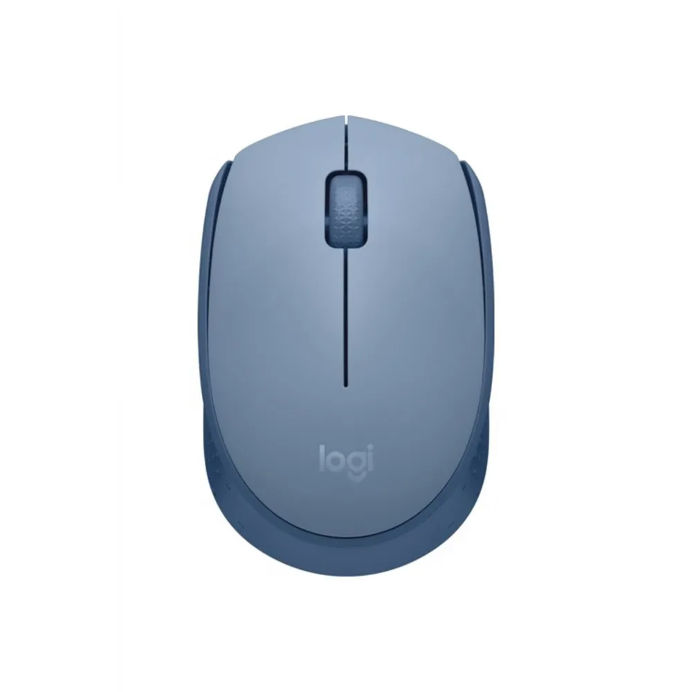M171 USB Alıcılı Kablosuz Kompakt Mouse Açık Mavi 910-006866