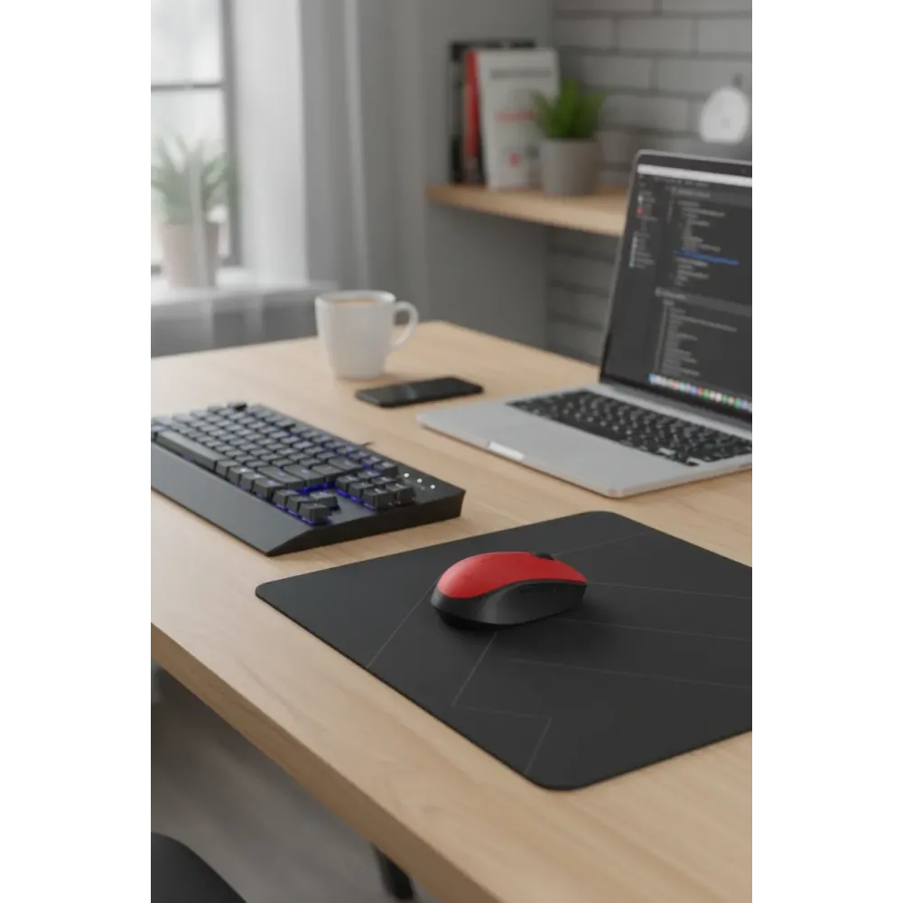 M171 USB Alıcılı Kablosuz Kompakt Mouse, Kırmızı 910-004641