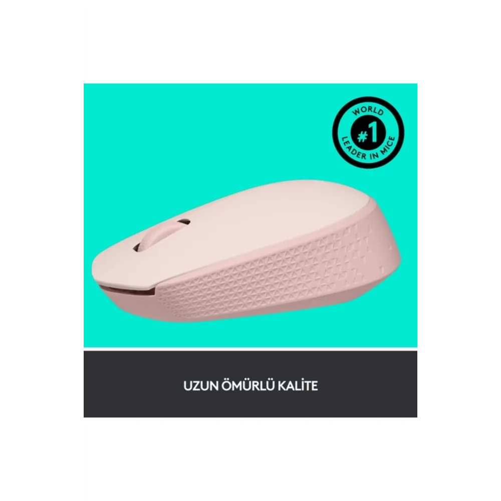 M171 USB Alıcılı Kablosuz Kompakt Mouse, Pembe 910-006865