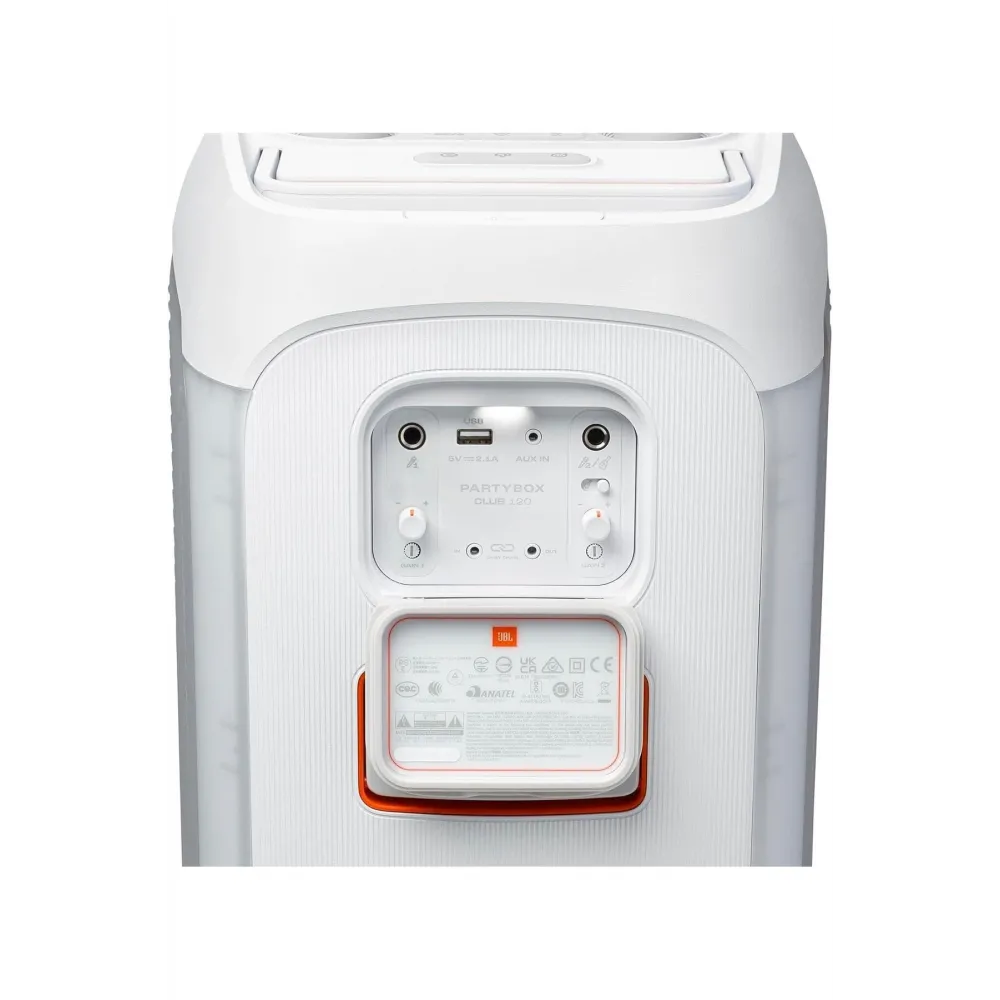 Partybox Club120 Beyaz Bluetooth Hoparlör