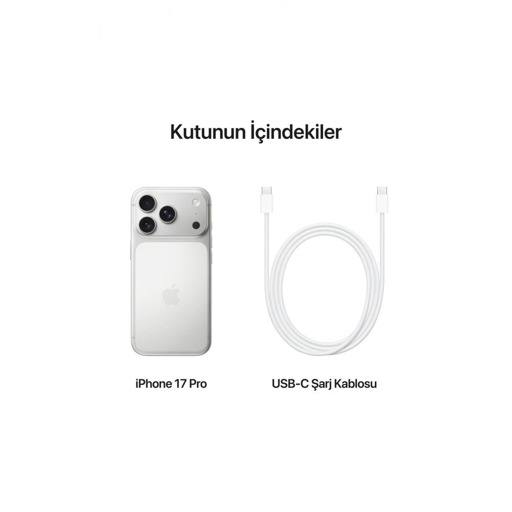 iPhone 17 Pro 256GB Gümüş)