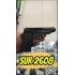 Sur 2608 Kurusıkı Ses Tabancası (9 mm P.A.K. - Mat Siyah - Kompakt Klasik)