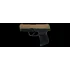 Aksa AK21 Kurusıkı Ses Tabancası (9mm P.A.K) - Çöl / Siyah (Çift Renk)