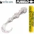 Fubelo Fubelorm Kokulu Orak Kuyruk LRF Silikon Yemi - Pearl White Glow 60mm (BM-600 PWG)
