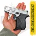 Ekol Volga Kurusıkı Ses Tabancası Parlak Krom (9 mm - Compact Gövde - 610 g - 6+1 Şarjör Kapasiteli