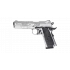 Kuzey 911 Kurusıkı Ses Tabancası (9 mm P.A.K. - Parlak Krom İşlemeli - Colt M1911 Tipi)
