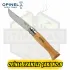 Opinel Inox No:8 Çakı - Paslanmaz Çelik Yatagan Bıçak Kayın Sap Virobloc