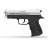 Retay XPRO Kurusıkı Ses Tabancası (9 mm P.A.K. - Parlak Krom - 14+1 Şarjörlü)