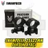Swamp Deer 25mm x 22mm Kompakt Dürbün Montaj Ayağı - İki Parçalı Set