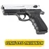 Zoraki 2918 Parlak Krom Kurusıkı Ses Tabancası (9mm P.A.K. - 18+1 Kapasiteli)