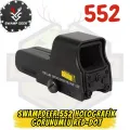 Swamp Deer 552 Holografik Görünümlü Red-Dot Nişangah (Kırmızı & Yeşil Aydınlatmalı - AA Pilli)