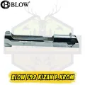 Blow F92 Kurusıkı Tabanca Üst Kızak (Sürgü) - Parlak Krom Orijinal