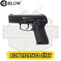 Blow TRZ91402 Kurusıkı Tabanca - Mat Siyah (Full Metal / 865 gr / 14+1)