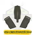 Sarsılmaz SAR9 & SAR9 Compact Uyumlu Metal Kabze - Haki (Gök-Türkçe TÜRK Yazılı) - Model 3