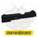 Kuzey 911 Kurusıkı Tabanca Üst Kızak - Siyah Yedek Parça