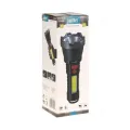 Panther PT-6106 USB Şarjlı Max 600 Lümen 3 Watt LED + COB LED El Feneri