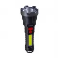 Panther PT-6106 USB Şarjlı Max 600 Lümen 3 Watt LED + COB LED El Feneri