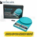 Assur SF-400 Dijital Hassas Mutfak ve Balıkçı Terazisi Mavi (10 Kg / 1 Gr) - Kurşun ve Malzeme Tartım Terazisi