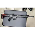 Capra KM-12 Şarjörlü Yarı Otomatik Av Tüfeği Kırmızı Parçalı Füme (12 Cal - 51 cm Mobil Şok Namlu - 7075 Alüminyum Gövde)