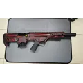 Kariyer FD12 Bullpup Şarjörlü Yarı Otomatik Av Tüfeği Kırmızı (12 GA - 51 cm Mobil Şok Namlu - Ayarlanabilir Yanaklı Dipçik)