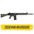 Hunt Group G12-S Şarjörlü Av Tüfeği G3 Tipi Piyade Tüfeği Klonu Yeşil Polimer (12 GA - 51 cm Namlu)