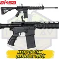 Aksa T-14 Siyah Yarı Otomatik Şarjörlü Av Tüfeği - 36 Kalibre (.410 Cal)