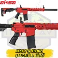 Aksa T-14 Kırmızı Yarı Otomatik Şarjörlü Av Tüfeği - 36 Kalibre (.410 Cal)
