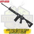 Aksa T-14 Siyah Kamuflaj Yarı Otomatik Şarjörlü Av Tüfeği - 36 Kalibre (.410 Cal)