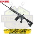 Aksa T-14 Siyah Kamuflaj-2 Yarı Otomatik Şarjörlü Av Tüfeği - 36 Kalibre (.410 Cal)
