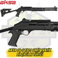 Aksa S4-AL AL-FX17 Taktik Alüminyum Kundaklı Av Tüfeği - 12 Kalibre (Mat Siyah)