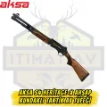 Aksa S4 Heritage-X Ahşap Kundaklı Taktik Av Tüfeği - 12 Kalibre (Premium Ceviz)
