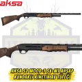 Aksa S2 Wood-1 SX-W1 Ahşap Kundaklı Kinetik Av Tüfeği - 12 Kalibre