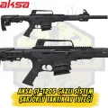 Aksa CF-1205 Gazlı Sistem Şarjörlü Taktik Av Tüfeği - 12 Kalibre Siyah