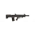 Ferman Brasi-001 Bullpup Şarjörlü Pompalı & Yarı Otomatik Av Tüfeği (12 Kalibre - Çift Sistem - Mat Siyah)