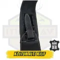 Üniversal Hakiki Yumuşak Deri Koltuk Altı Kılıfı - Form Alan Premium Seri