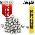 Kıstırma Kurşun Olta Ağırlığı - (1 KG Paket)