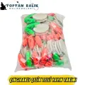 Çıngıraklı Çelik Telli Yayın Balığı Takımı (Tek İğneli)