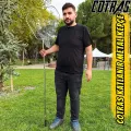 Metal Teleskopik Katlanır Balıkçı Kepçesi
