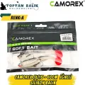 Camorex JXJ15 10cm 4lü İğneli Silikon Balık (Renk: A)
