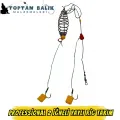 Professional 2 İğneli Yaylı Rig Takımı (Hazır Sazan Sistemi)